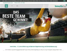 Tablet Screenshot of inmotiotec.com